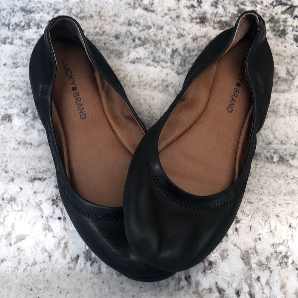 Lucky Leather Flats